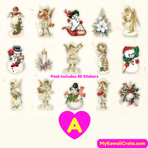 A Christmas Story Decorative Stickers 30 Pc Set