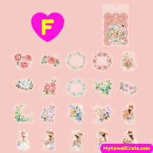 Blooming Dreams Decorative Stickers 40 Pc Pack