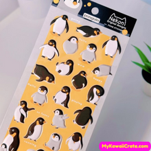 Kawaii Penguin Puffy Stickers
