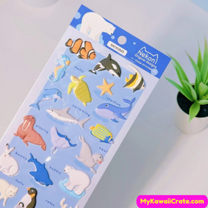 Ocean Animals Decorative Stickers