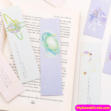 30 Pc Pack Universal Poetry Bookmarks Set ~ Astronaut Galaxy Space Bookmarks