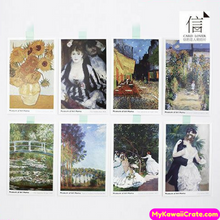 30 Pc Pk Creative Art Museum Van Gogh Oil Painting Style Postcards