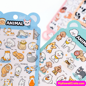 Cartoon Animals Stickers