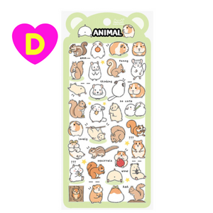 Cute Hamster Stickers