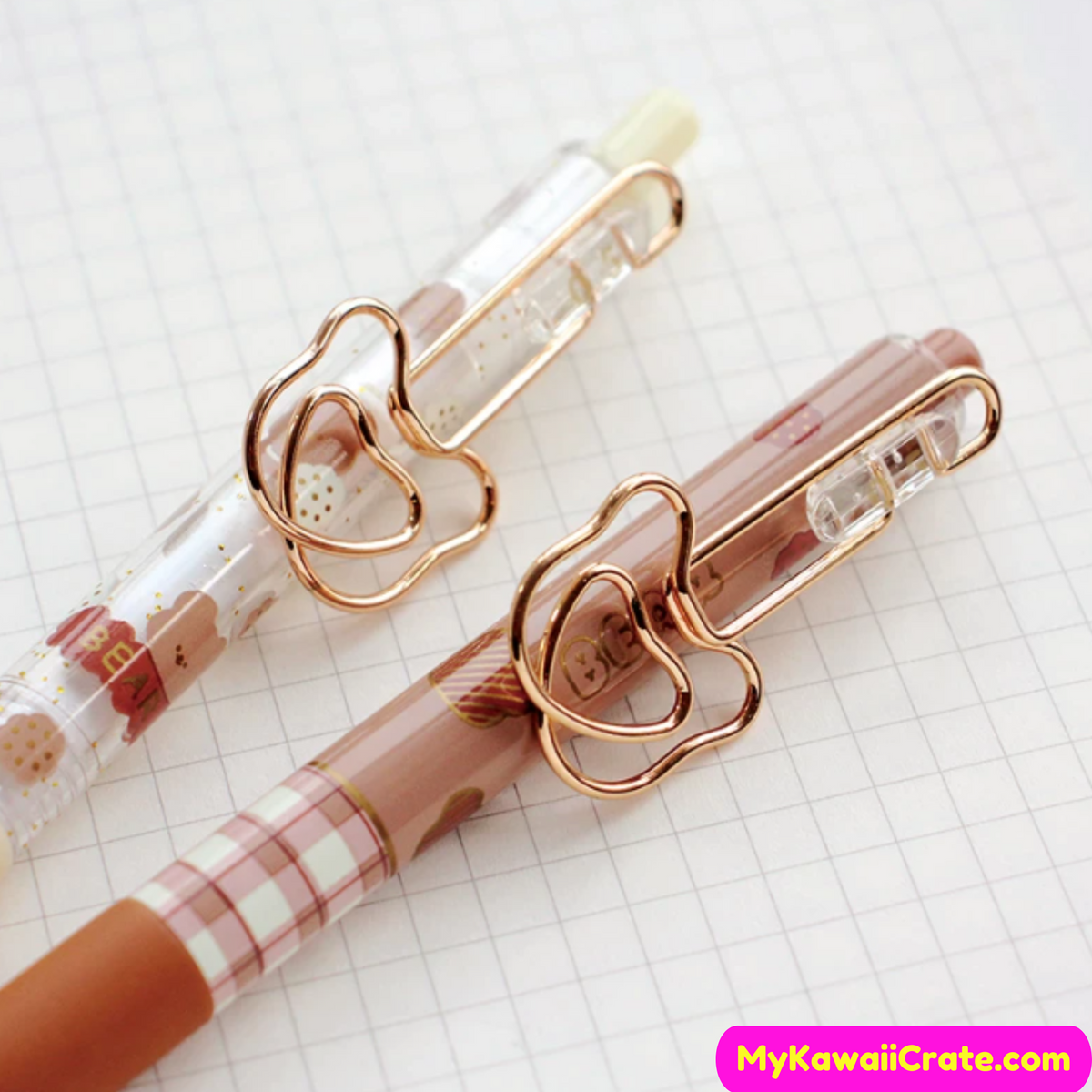 Kawaii Little Bear Retractable Gel Pens, Cute Pens, Bear Pen Set –  MyKawaiiCrate