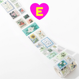Vintage Style Stamps Collection Tapes