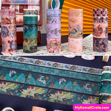 100 Rolls Ancient China Designs Washi Tapes Gift Box