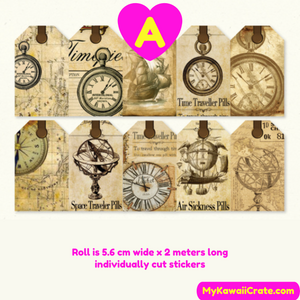 Antiques Store Decorative Stickers, Vintage Stickers, Retro Stickers –  MyKawaiiCrate