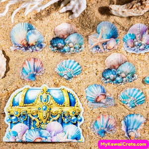 Seashell stickers