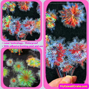 Beautiful Firework Stickers