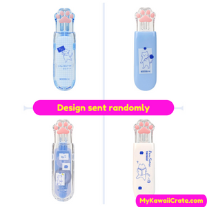 Cute Paw Retractable White Out Correction Tape
