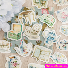 Vintage style stickers