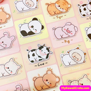 animals sticky notes