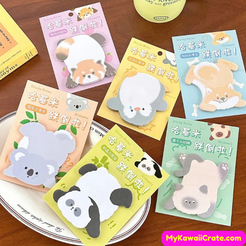 Cute Animals Sticky Notes