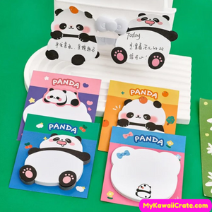 Cartoon Panda Sticky Memo
