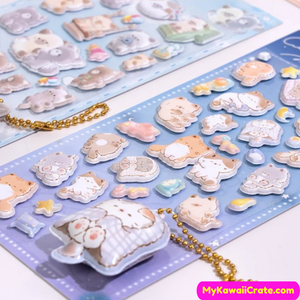 Cute Puffy Stickers
