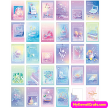 Kawaii Flowers Blossom Aesthetics Postcards 30 Pc Pack