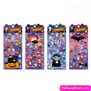 Halloween Puffy Stickers Set