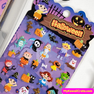 Kawaii Halloween Stickers