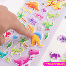 cartoon dinosaurs stickers