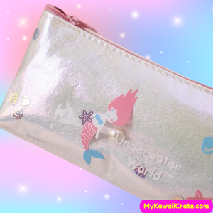 Cute Little Mermaid Pencil Pouch