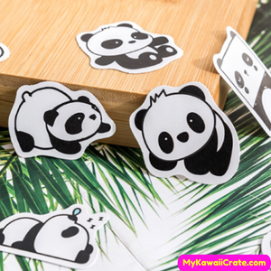 Silly Panda Stickers
