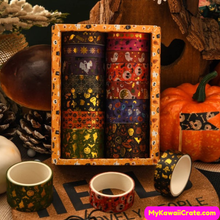 Kawaii Spooky Halloween Party Gilding Washi Tapes 14 Rolls Set