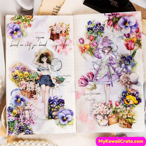 Flowers stickers