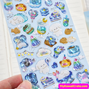 cute puppy stickers