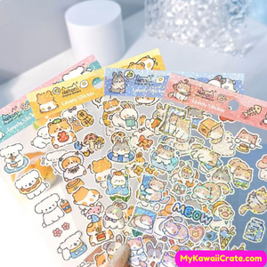 Kawaii Stickers, Cute Decorative Stickers, Scrapbooking Supplies –  MyKawaiiCrate
