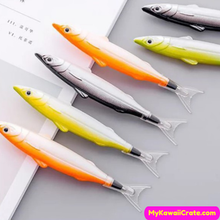 Novelty Colorful Fish Ballpoint Pens 3 Pc Set