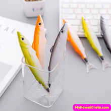 Novelty Colorful Fish Ballpoint Pens 3 Pc Set