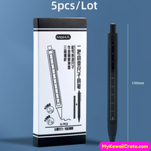 Practical Ruler Pens 5 Pc Set