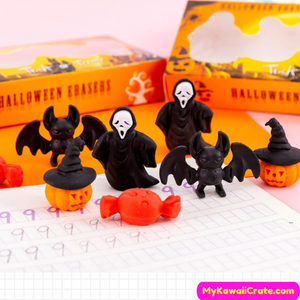 Halloween Reaper Erasers