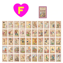 Autumn of Fairy Tale Stamps Stickers 100 Pc Pack