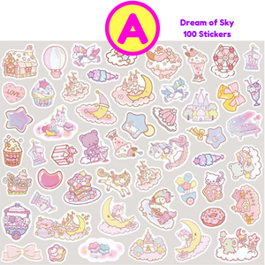 Kawaii Decorative Stickers, Girls Boys Stickers, Cool Cat Stickers –  MyKawaiiCrate