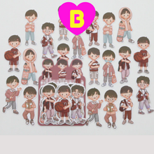 Kawaii All Seasons School Boys Stickers 20 Pc Pack