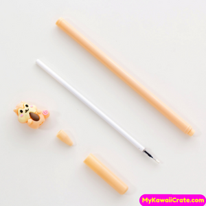 Cute Squirrel Family Gel Pens 3 Pc Set