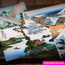 36 Pc Pack Japanese Ukiyo-e Painting Large Postcards
