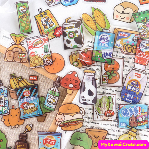 Snacks Stickers