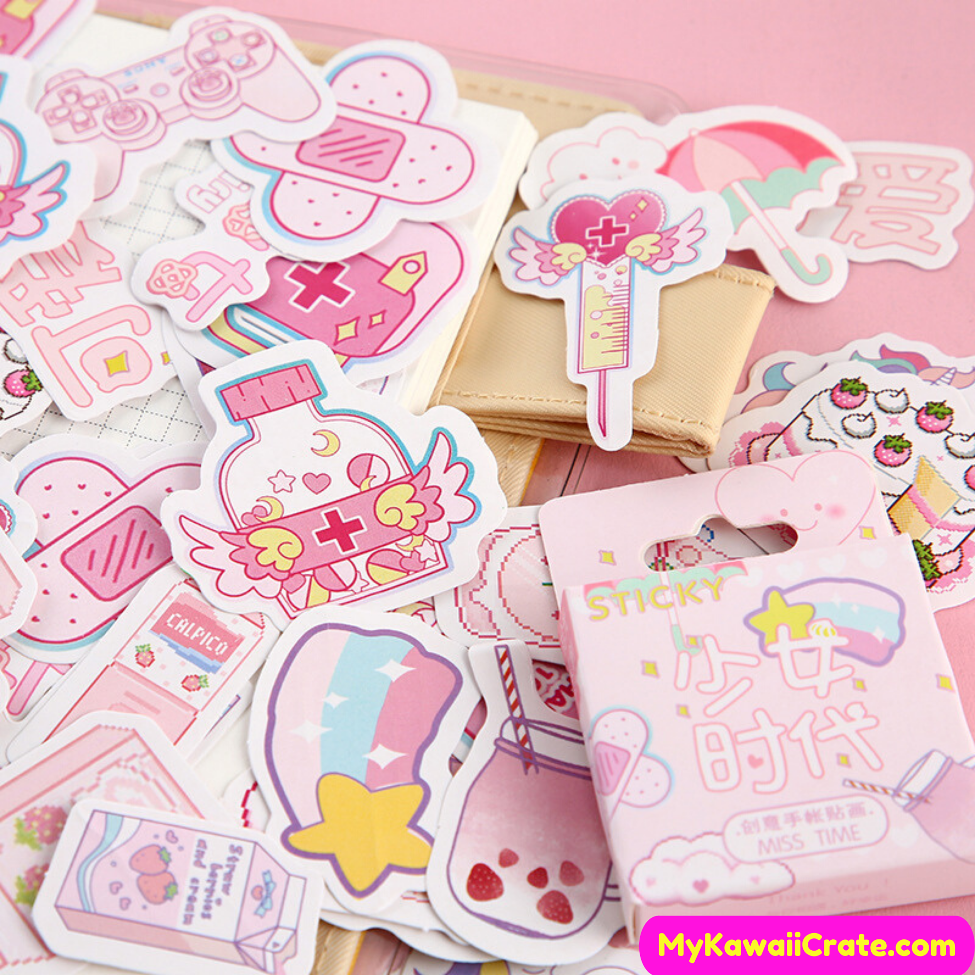 Kawaii Life Decorative Stickers, Cute Stickers, Planner Stickers