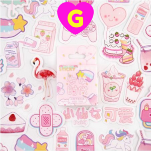 Kawaii Pink Stickers