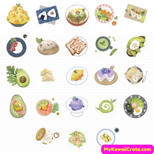 46 Pc Pack Delicious Japanese Food Stickers