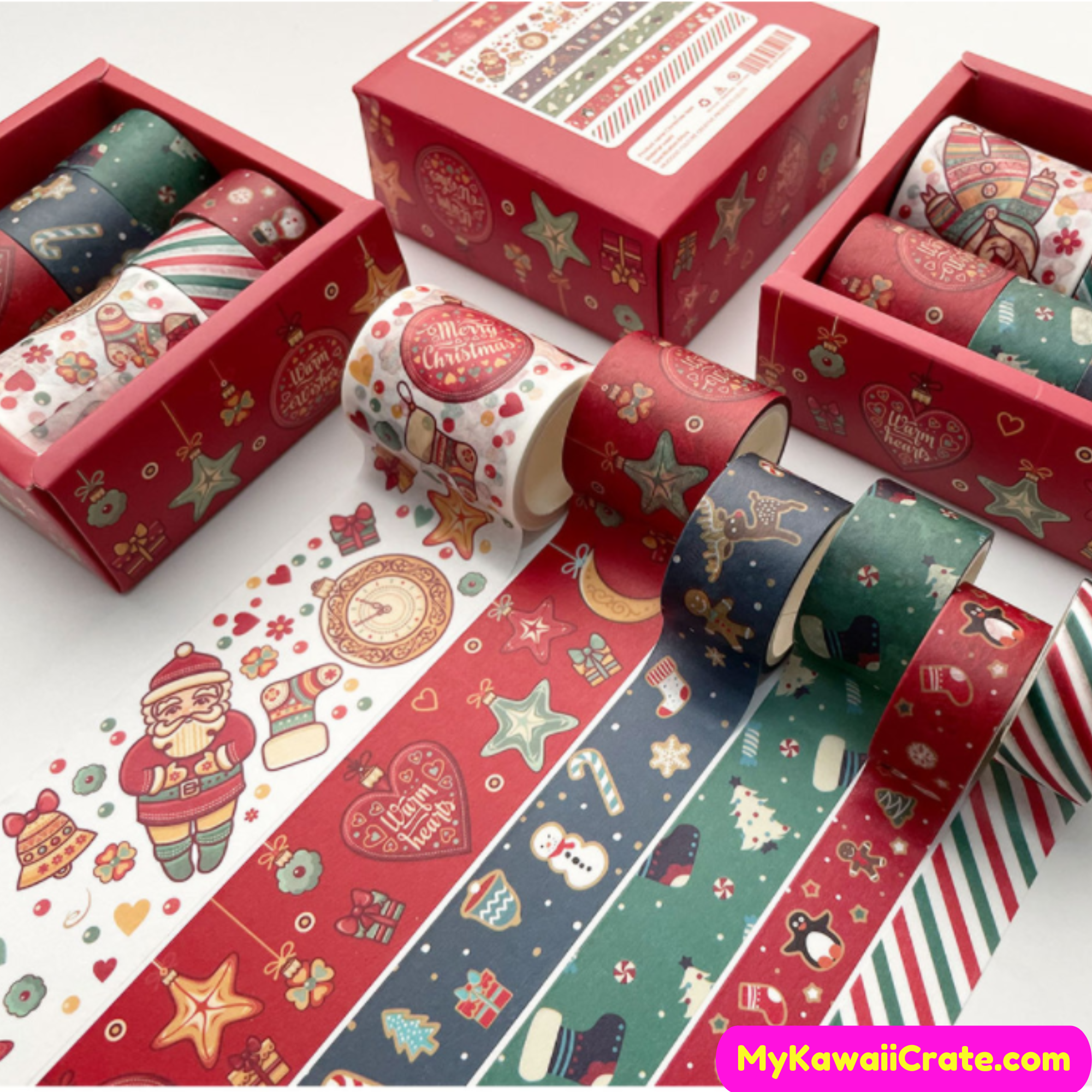 Joyful Christmas Holiday Washi Tapes – MyKawaiiCrate