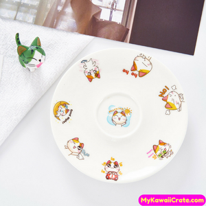 6 Sheets Kawaii Cute Kitten Decorative Stickers