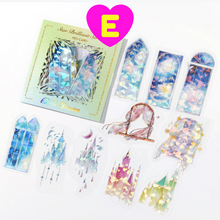 Beautiful Faceted Crystal Dreams Decorative Stickers 20 Pc Set