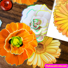 Gilding Flowers Stickers