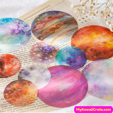 Beautiful Solar System Planets Big Stickers 20 Pc Set