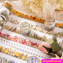 Flowers Washi Tapes