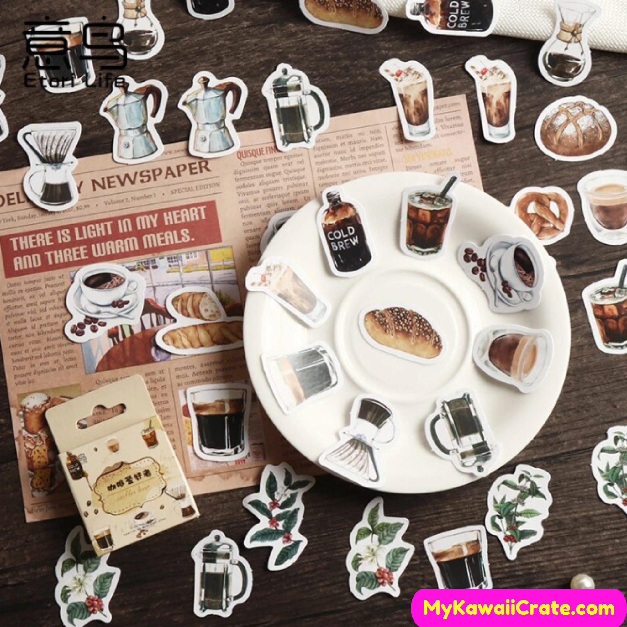 Pipsticks Stickers- Daily Coffee – Quirky Crate